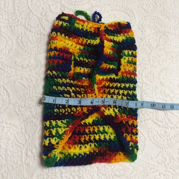 Dog Costume for Pets Dog Sweater Multi Rainbow Colors - Picture 4 of 6